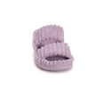 thumbnail image 5 of MUK LUKS Women's Double Strap Slide-Cloud Ribbed Terry Slipper, 5 of 7