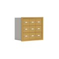 thumbnail image 1 of Salsbury 19038-09GRK D 9 A Doors R-Mount Keyed Locks Cell Phone Locker In Gold, 1 of 1