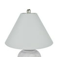 thumbnail image 5 of 23" Grey Unglazed Ceramic Jar Table Lamp - Nourison, 5 of 5