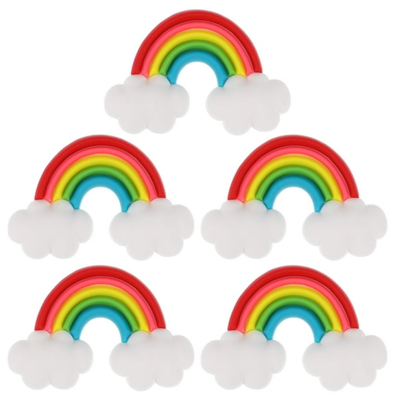 WHAMVOX  5 PCS Cute Fridge Magnets Refrigerator Magnetic Sticker Kids Office Child