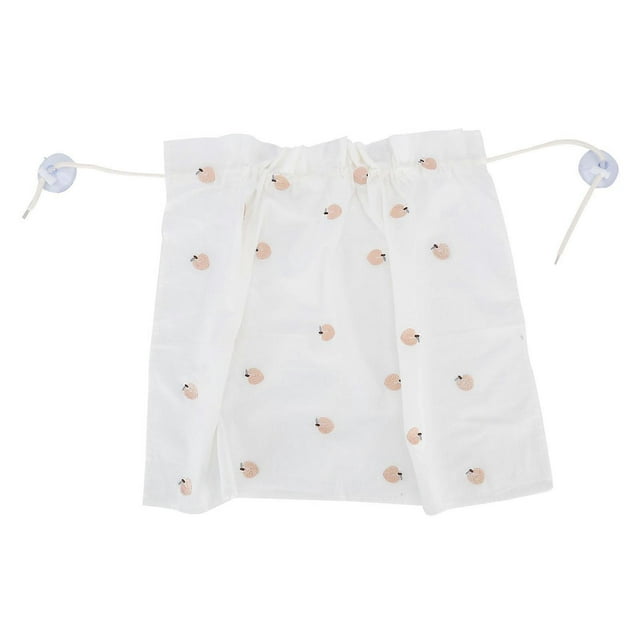 Cute Car Sunshade Curtain Retractable Car Window Cover Curtain Children Sunshade ProtectorPeach