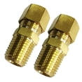 thumbnail image 1 of Legines Adaptador macho de compresión de latón, tubo de 1/8" OD x 1/8" NPT macho, paquete de 2, 1 of 5