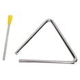 thumbnail image 4 of Instrumento de percusión manual triangular de metal, fácil de tocar, delicado y con percutor., 4 of 14