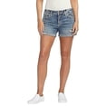 thumbnail image 2 of Silver Jeans Co. Women's Mid Rise Boyfriend Shorts, 2 of 3
