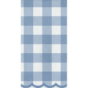 Way to Celebrate Gingham Easter Bunny Paper Dinner Napkins 8" x 4" 16 Ct, Multicolor