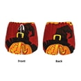 thumbnail image 5 of Haiem Halloween Pumpkin Women's 2 in 1 Running Shorts - Lightweight Athletic Workout Gym Yoga Breathable Sports Shorts Liner with Phone Pockets-X-Large, 5 of 9