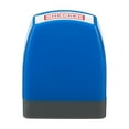 thumbnail image 3 of Checked Stamp Self Inking Red Ink Office Stamps Pre Inked Message Stamp Business Stamp Style 1, Blue, 3 of 6