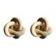 thumbnail image 1 of Advancent Boho Wood Chain Link Knot Sculpture Cabinet Room  Crafts Party Living Type1 NO1, 1 of 1