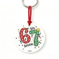 thumbnail image 3 of WKSCLPAI Santa Says Six Seven Christmas Ornament 2025, Funny 67 Meme Decorations, Funny Christmas Tree Hanging Ornaments 2025, Unique Xmas Gifts for Friends & Humor Lovers, 3 of 4