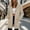 Beige, variant on WIZUTIZ Women's Solid Color Zip Up Hoodie Jacket Long Sleeve Fleece Lined Pockets Casual Sweatshirt Coat Fall Winter Warm Outerwear