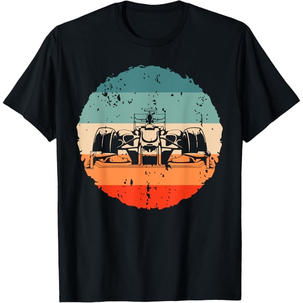 Camiseta de carreras de fórmula retro vintage para amantes de las carreras