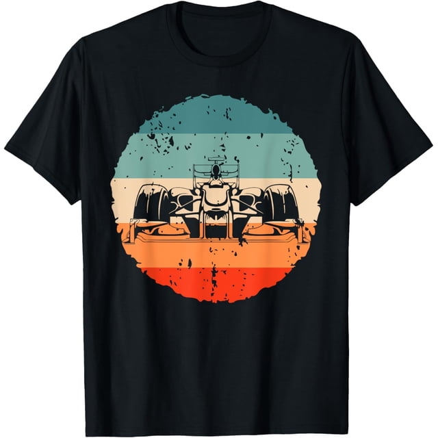 Camiseta de carreras de fórmula retro vintage para amantes de las carreras