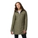 thumbnail image 1 of Chaqueta Columbia Heavenly con capucha larga acolchada para mujer Stone XS, 1 of 5