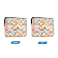 thumbnail image 7 of FORMRS 15"-15.6" Laptop Sleeve Protective Case Soft Carrying Quilted Computer Bag Cover, Pink Floral, 7 of 7