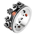 thumbnail image 1 of Royal King Knight Crown Ring for men, 1 of 5