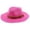 AB272 Pink, variant on Bainana Sun Hat For Women Men Wide Brim Casual Lightweight Solid Color Straw Hat For Summer Outdoor