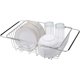 thumbnail image 1 of Escurridor de platos, escurridor de platos sobre fregadero, escurridor de platos en fregadero o encimera, escurridor de platos expandible, escurridor de platos para cocina, 1 of 5