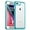Crystal Blue, variant on Case for iPhone 7 Plus 8 Plus Case Slim Dropproof [Defend from Drop/Scratch/Slip/Fingerprint] Clear Acrylic Hard Back Soft TPU Bumper Hybrid Phone Cover for iPhone 7 Plus 8 Plus-Red