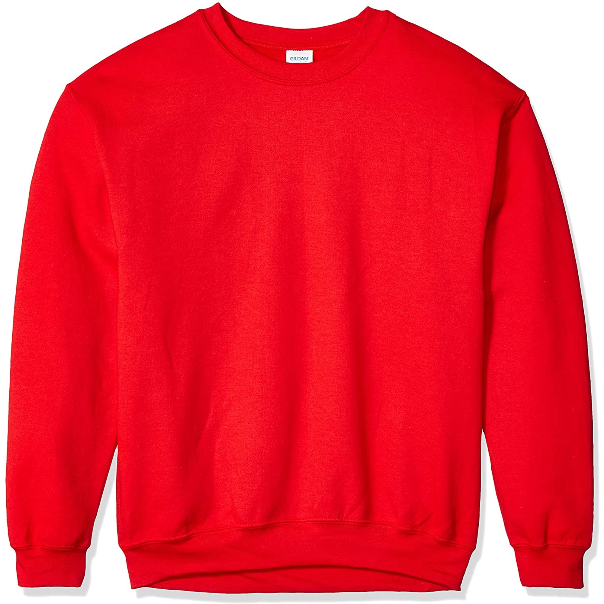 Gildan Men's Fleece Crewneck Sweatshirt, Red Small | Walmart Canada