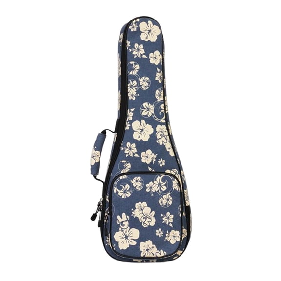 yotijay Travel Ukelele Carry Case Gig Bags for Soprano Concert Tenor Storage, Nylon with 21inch Blue