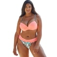thumbnail image 2 of Bikini sexy para mujer, traje de baño dividido estampado, conjunto de traje de baño grande para mujer adecuado para chicas gorditas, 2 of 6