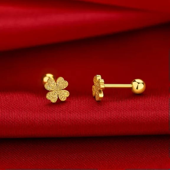 HOOUN 1Pair Fashion Ear Studs Earrings For Women Cartilage Helix Ear Bone Nail Sweet@-A1