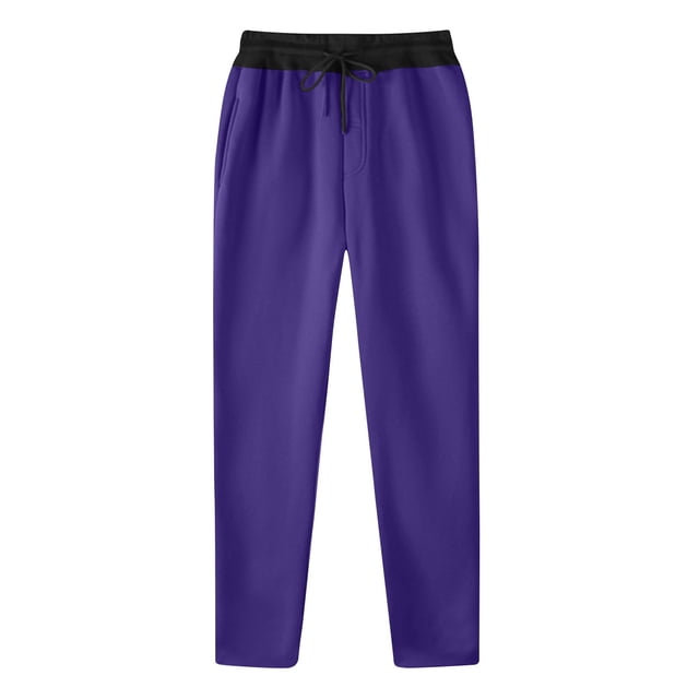 Pantalones de chándal de felpa para hombre: bajo elástico, joggers holgados, tejido de poliéster, ropa de gimnasio/casual, tallas S-XXXL.