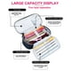 thumbnail image 5 of Herunwer Canvas Fashion Basketball Pencil Case, Student Stationery Bag with Large Capacity and Dual Zipper, 5 of 8