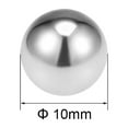 thumbnail image 2 of Uxcell Boules de Roulement Métriques en Acier Inoxydable 304 Grade G100 Boule de Précision 10mm, 2 of 5