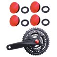 thumbnail image 4 of Juego De Manivela De Bicicleta 2xMTB, Cubierta De Tornillo, Soporte Inferior, Cubierta De Perno De Manivela, Color Rojo, 4 of 7