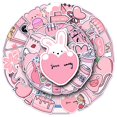thumbnail image 4 of 50 pegatinas rosas CHAO decorativas para libros maletas y cuadernos grafiti, 4 of 5