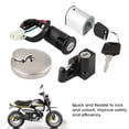 thumbnail image 4 of Qiilu Ignition Lock Fuel Tank Cap Lock Helmet Lock Anti-theft Lock for Honda Monkey Ape, Fuel Tank Cap Lock, Helmet Lock, 4 of 8