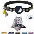 thumbnail image 1 of Collar para Gato (S, Azul Profundo), Collar para Gato con Campana Airtag Collar para Gato Soporte para Etiqueta de Aire Impermeable Hebilla de Seguridad, Collar para Gato antiestrangulamiento, C, 1 of 5