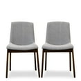 thumbnail image 1 of Pemberley Row Fabric Light Gray Dining Chair Square Comfortable 33.5"H Unassembled, 1 of 5