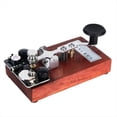 thumbnail image 1 of Tecla de Entrenamiento Manual K-8, Tecla de Código Morse, Manipulador Morse CW, Tablero de Práctica de Sonido y Luz de Alta Frecuencia de Corta., 1 of 5