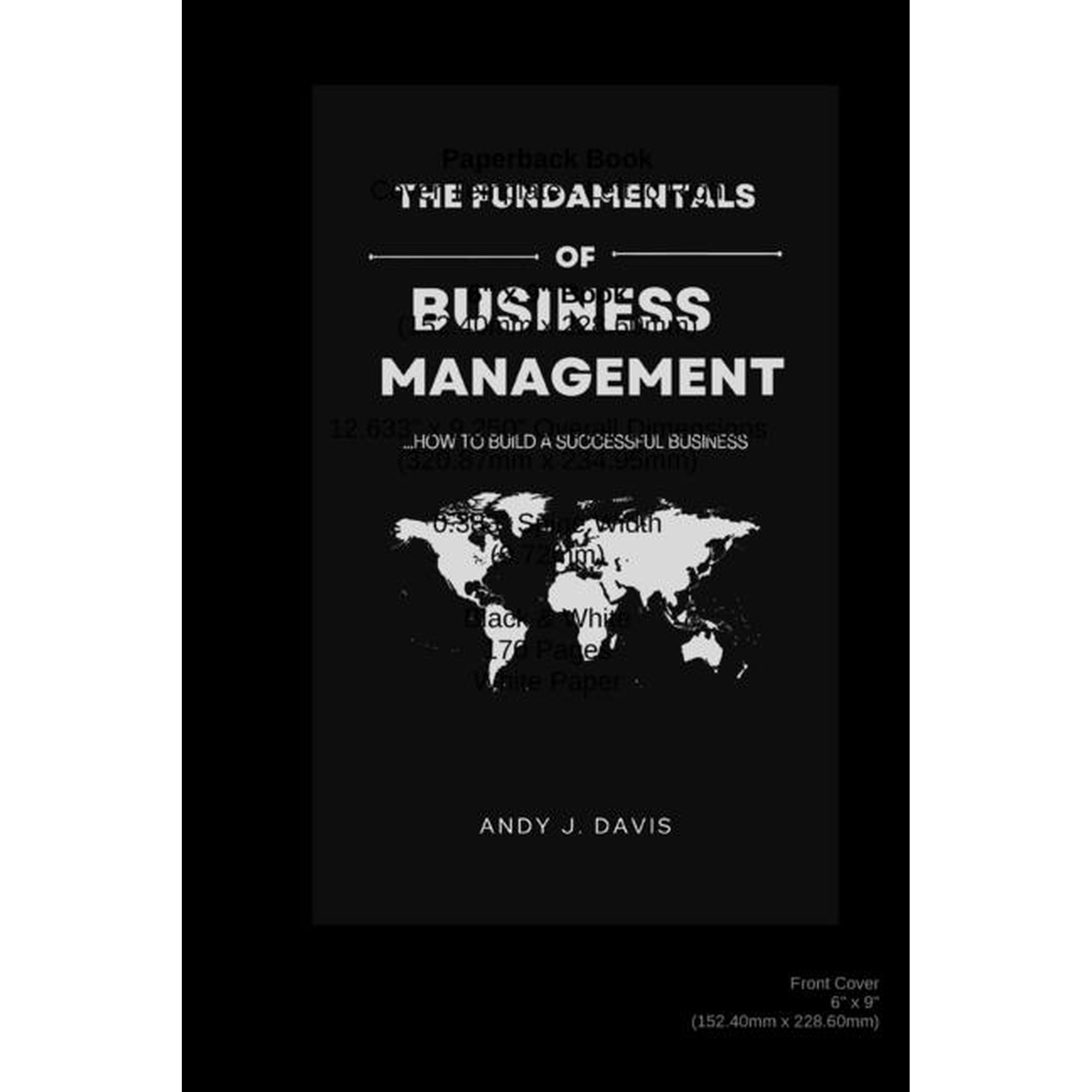 The Fundamentals of Business Management (Paperback)