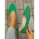 thumbnail image 1 of Spring/autumn Fashionable Black Ladies Flat Pointed Toe Shoes, Versatile, 1 of 4