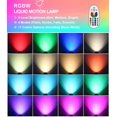 thumbnail image 4 of Lámpara LED Liquid Motion de 13,5 pulgadas de AONESY con mando a distancia de 17 colores, 4 of 7