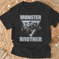 thumbnail image 3 of Monster Truck Brother Monster Truck Are My Jam Truck Lovers TShirt, 3 of 6