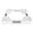 White, variant on Washer Dryer Base Frame Mobile Rolling Design with Rubber Feet for Washing