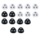 thumbnail image 1 of 16 Piezas Mini Ruedas Giratorias de Metal Ruedas Autoadhesivas Polea Autoadhesiva Giratoria de 360 Grados, 1 of 4