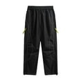 thumbnail image 4 of sususu Mens Sweatpants Lightweight,Men's Casual Straight Fit Trousers Water Outdoor Hiking Workwear Comfortable Loose Daily Wear Pants,Black,XXL, 4 of 5