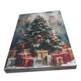 thumbnail image 3 of 12x18 inch Christmas Tree Gift Mountains Oil Painting&nbsp;Wall Art,Rustic Yard Garden,Kitchen,Children'S Room Decor Wall Art Prints Painting,Exquisite Festival Decoration,Modern Style Home Decor, 3 of 6