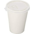 thumbnail image 4 of VeZee Disposable Plastic Flat Tear-Back with pinhole design Lids for White Hot Cup suitable for hot cups sized 8Oz |100CT, 4 of 6