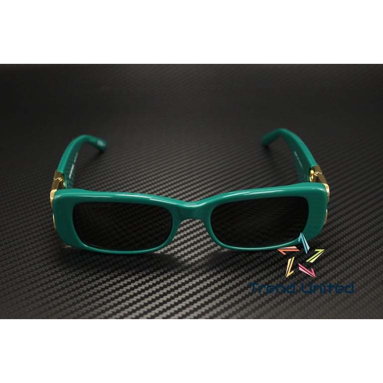 Balenciaga BB0096S 006 Sunglasses Womens Green Gold Grey Rectangle Shape 51 mm Balenciaga BB0096S 006 Sunglasses Women main image 2