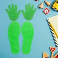 thumbnail image 4 of STRANDCHIC 2 Pairs Footprint Shaped Markers For Kindergarten Learning Activity Non Slip 8.7X3.5X0.4In, 4 of 8