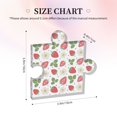 thumbnail image 4 of Wukai Strawberry Print Elegant Acrylic Gift Decorations Perfect for Weddings, Birthdays, Anniversaries, and Home Decor, 4 of 6