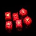 thumbnail image 4 of 24 Piezas LED una Prueba de Agua Cubo de Hielo Intermitente Que Brilla en la Oscuridad Se Ilumina para la DecoracióN de la Fiesta de Bebidas del Club de Bar B, 4 of 9