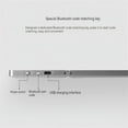 thumbnail image 3 of Portable Mini Bluetooth Keyboard Wireless Foldable Trackpad Keyboard for IOS Android Windows Ipad Black, 3 of 5