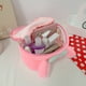 thumbnail image 1 of Bolso de Cosméticos Likrtyny Bolsa Linda de cosméticos de dibujos animados Rosa Para Estrenar, 1 of 9